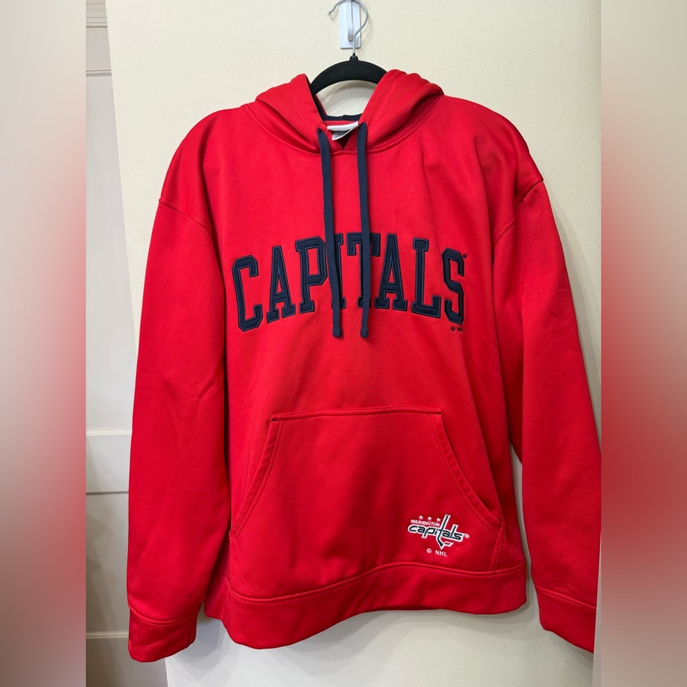 NHL Washington Capitals L Official Licensed Hoodie Embroidered Unisex Hockey DC